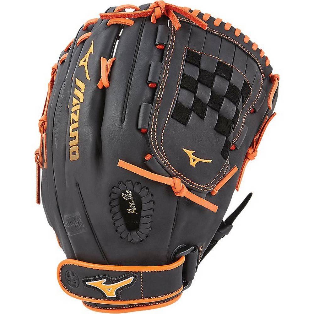 Guanti Mizuno Softball MVP Prime SE Fastpitch 13" Donna - Nere/Arancioni - 81096-HVXA